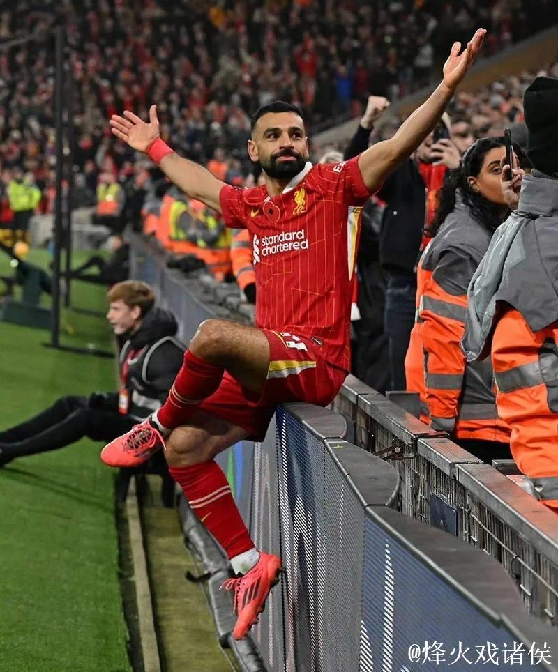 状态太火爆！萨拉赫本赛季英超已直接参与27球